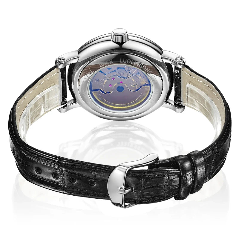 Tourbillon Skeleton Automatic Mechanical Watch for Men | Luxury