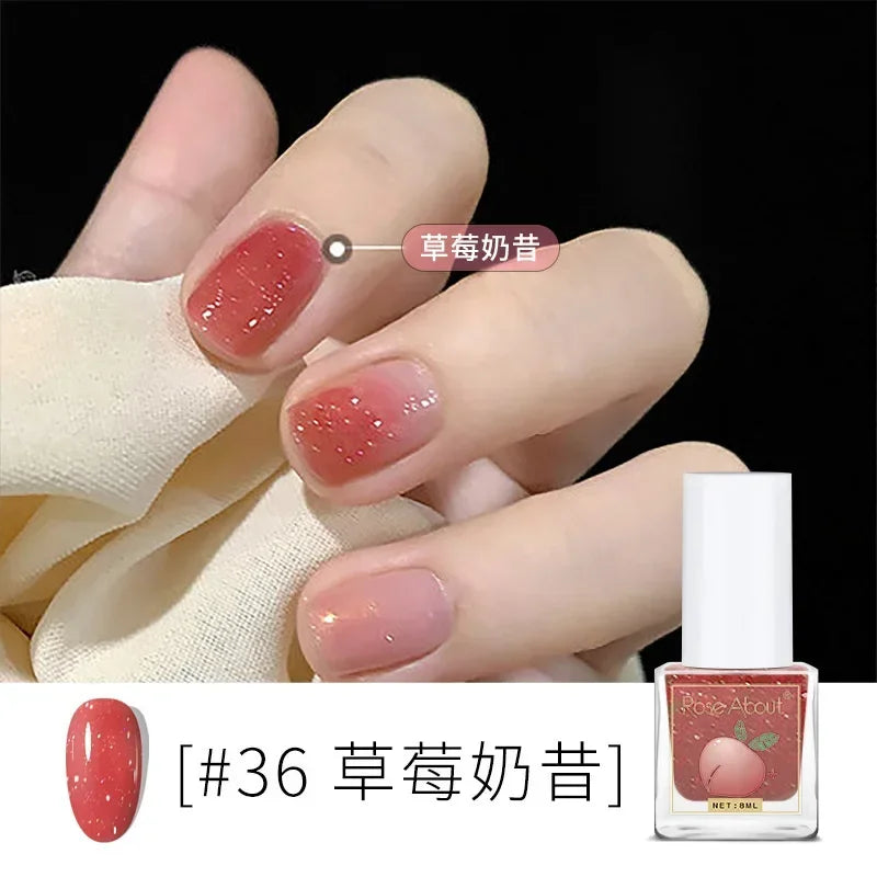 Handaiyan 8ml Water-Based Peel-Off Nail Polish | Quick Dry