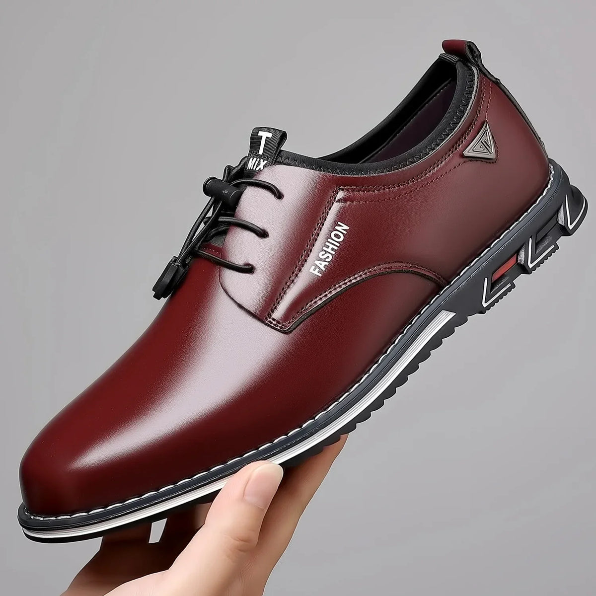 LEDP Men's Leather Slip-On Loafers – Flat Driving Shoes