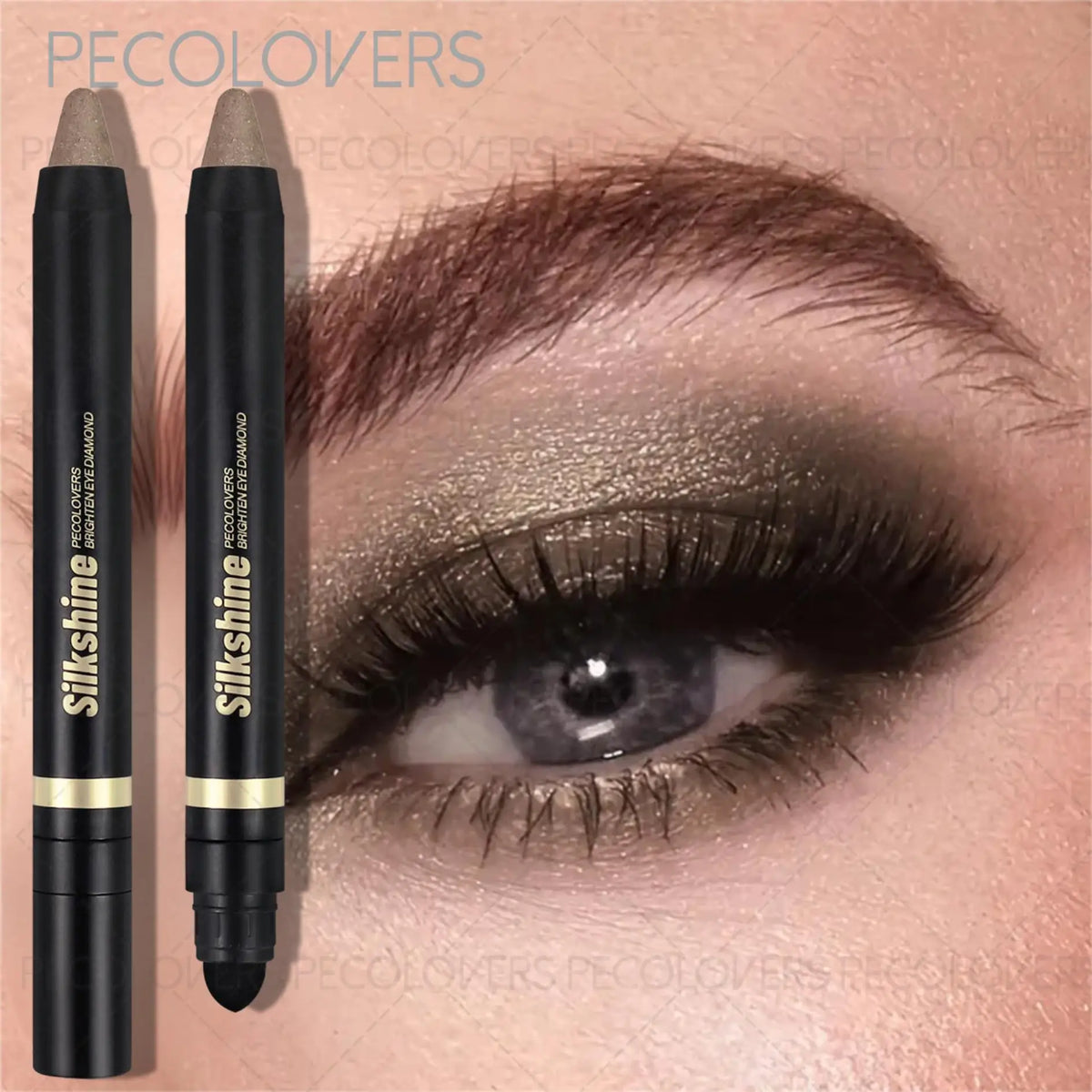 Pearly Multicolored Eyeshadow Stick – Sparkle & Long-Lasting
