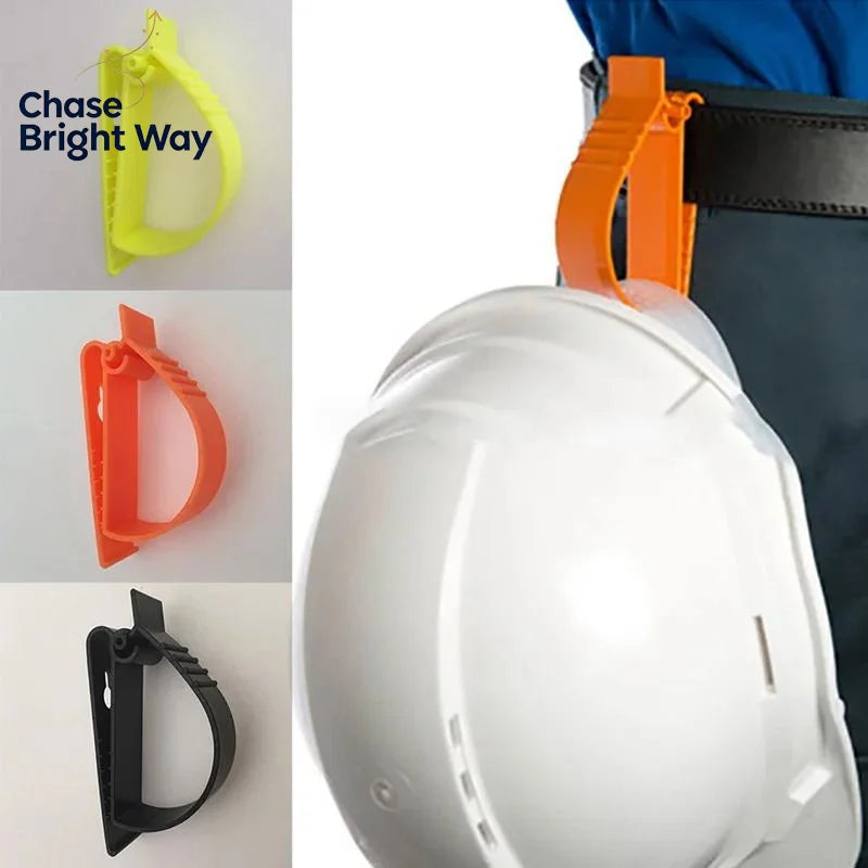 Hard Hat Belt Clip – Quick-Install Safety Helmet Holder