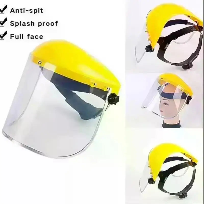 Safety Helmet Full Face Mesh Mask – Forestry & Garden