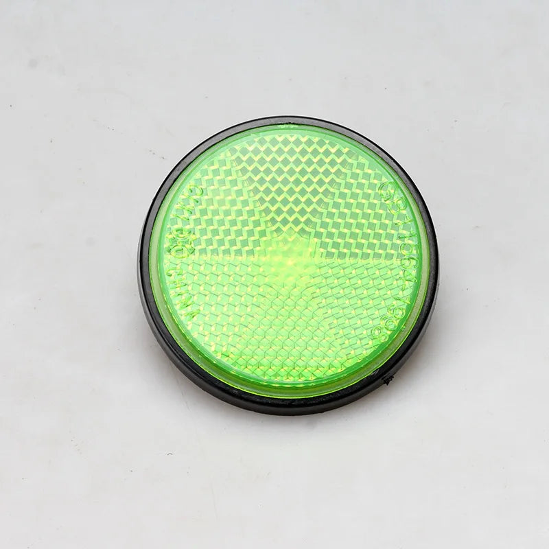 Universal Circular Safety Reflector for Bikes, Cars & Motorcycles