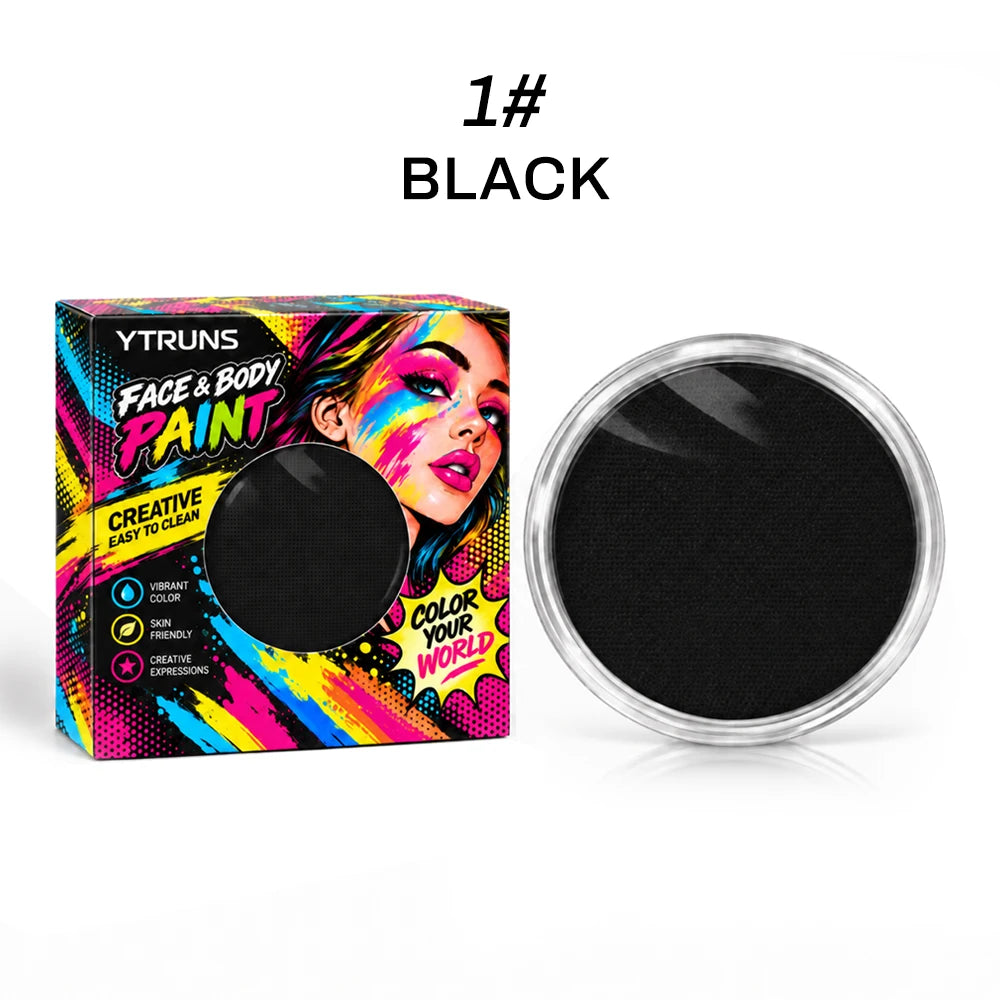 YTRUNS Water-Soluble Face & Body Paint Palette | Makeup