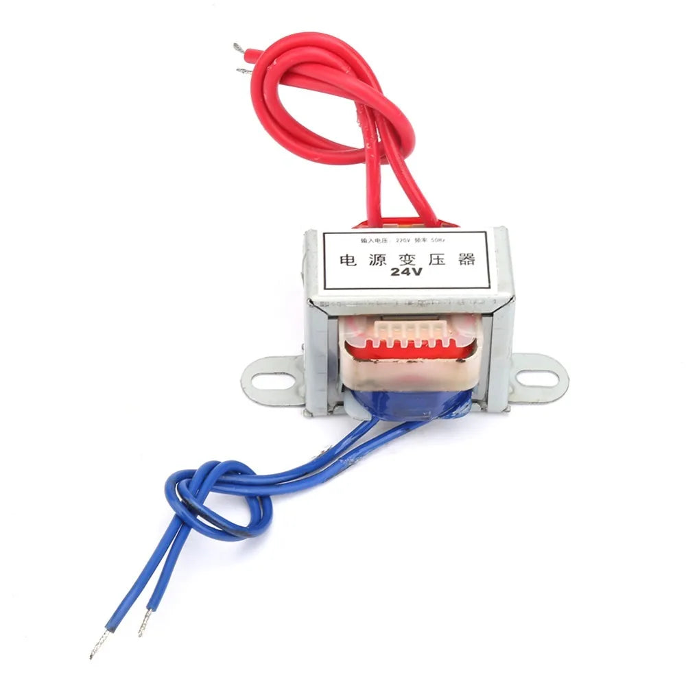 AC 220V to 12V/24V Power Transformer – 2W EI Core Full Copper