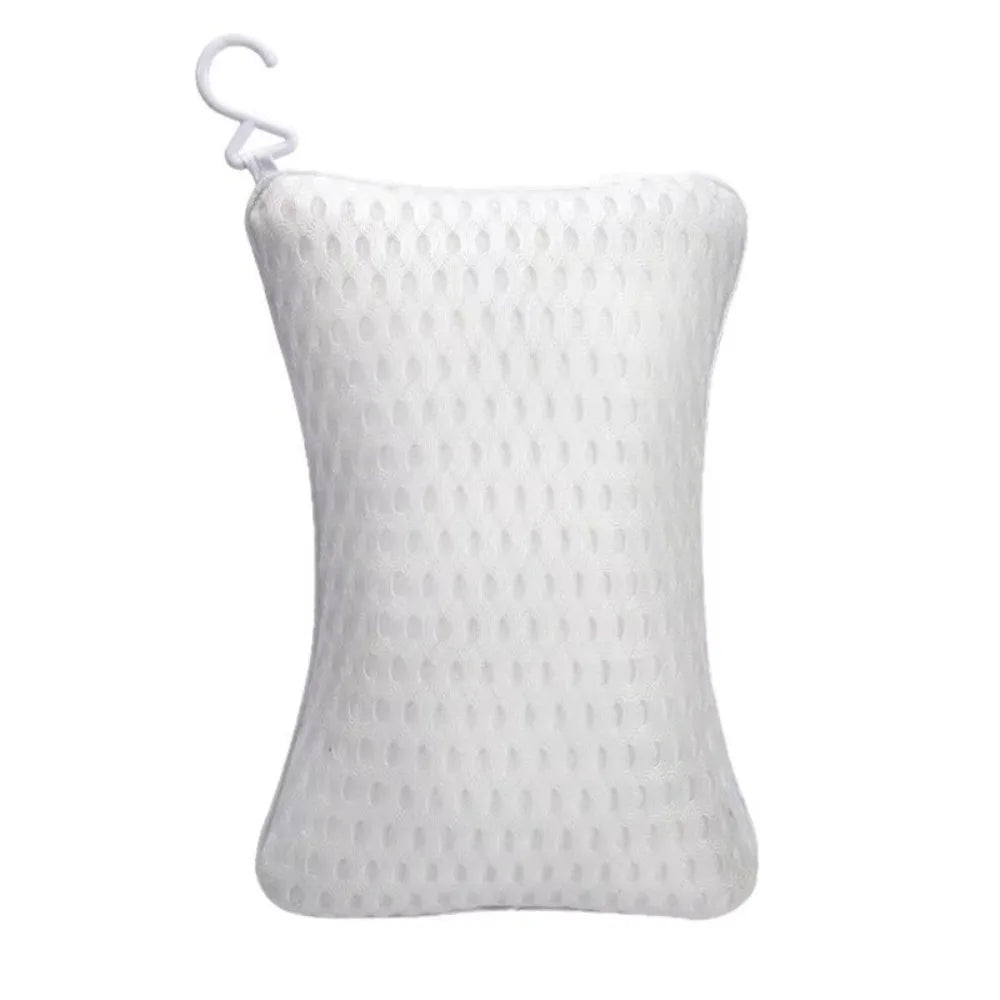 Soft SPA Bath Pillow – Breathable Polyester Bathtub Headrest