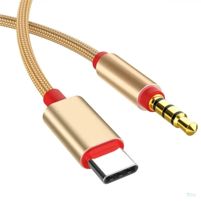 USB-C to 3.5mm Audio Adapter Cable – 1m Male Stereo