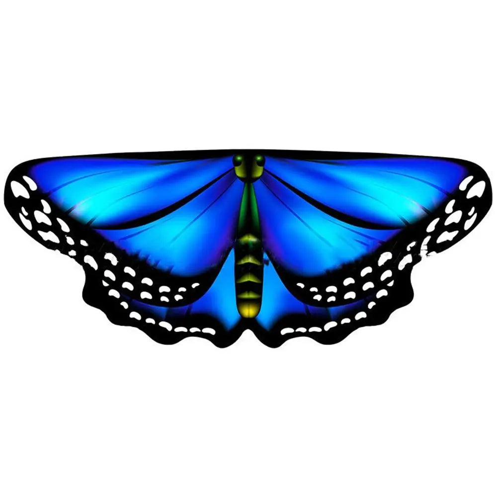 Kids Butterfly Wings Cape – Chiffon Costume Shawl for Parties