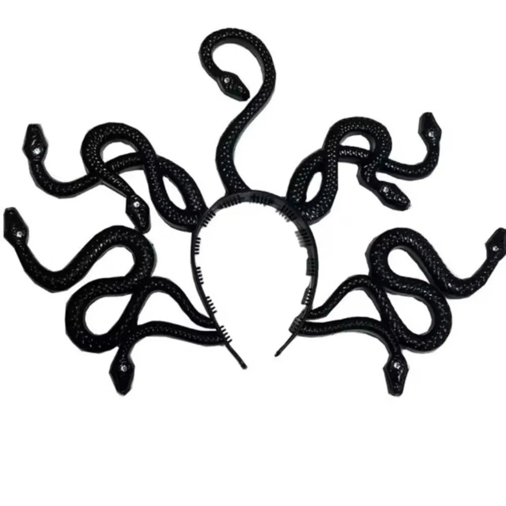 Medusa Snake Headband – Halloween Cosplay Greek Mythology Prop