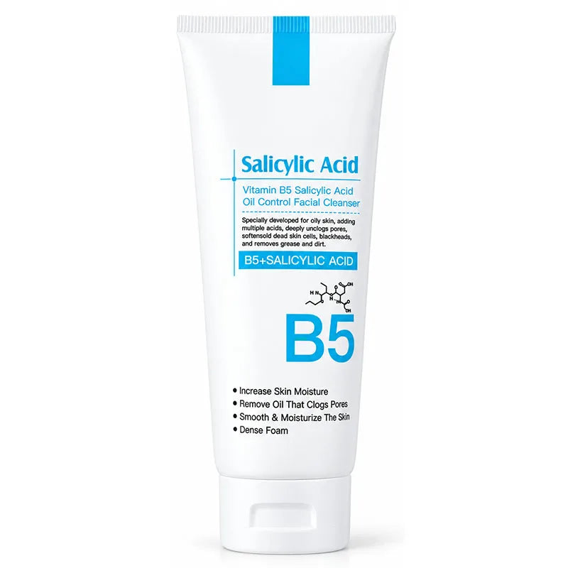 Vitamin B5 & Salicylic Acid Face Wash & Moisturizer Set