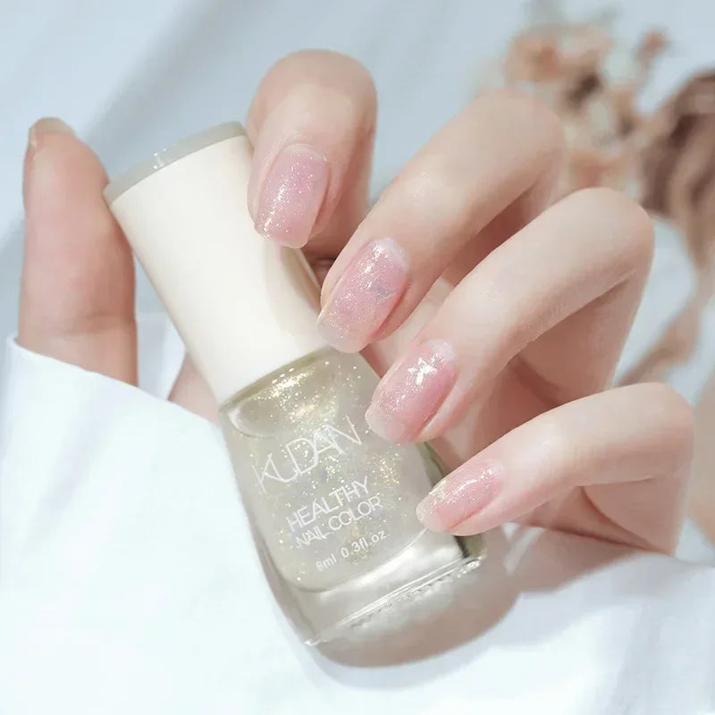 Handaiyan 8ml Water-Based Nail Polish – No Lamp Quick Dry