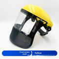 Garden Trimmer Safety Helmet with Full Face Mesh Shield