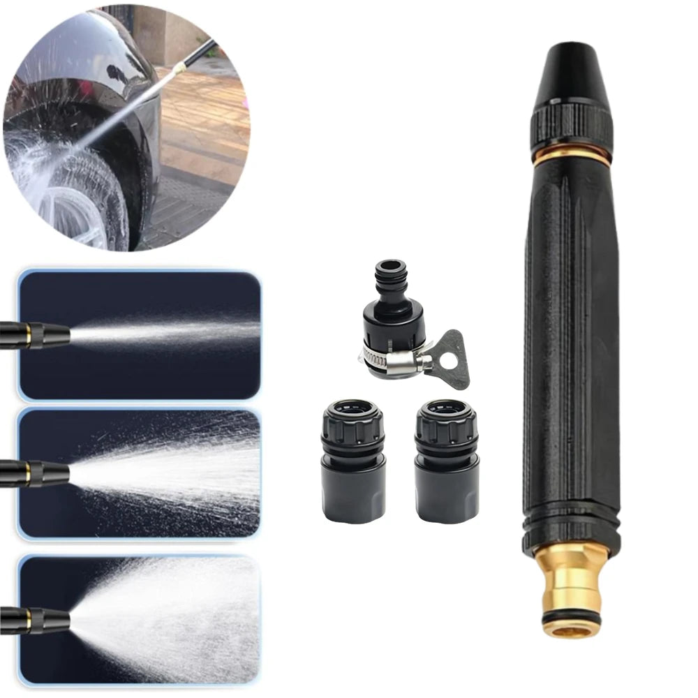 High-Pressure Garden Hose Nozzle | Multi-Mode Spray Gun