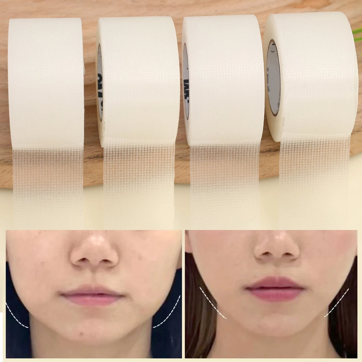 Breathable PE Double Eyelid Tape – 8M Transparent Lift Tool