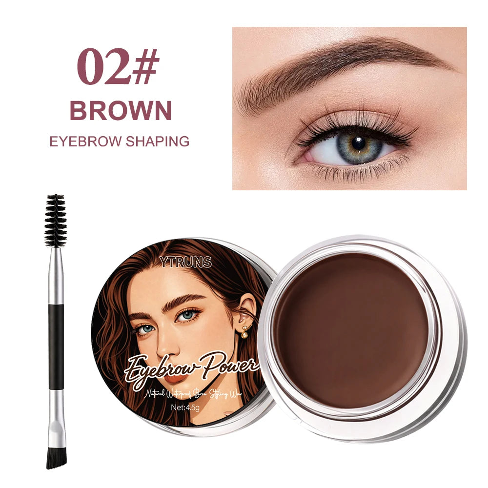 YTRUNS Tinted Brow Gel – 6 Colors Waterproof Eyebrow Mascara