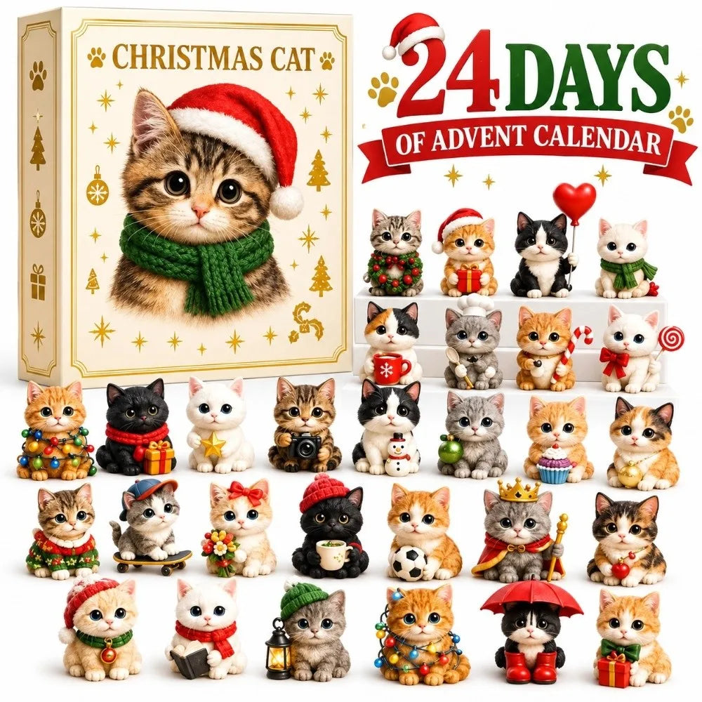 24-Day Christmas Advent Calendar 2026 – Collectible Figurines