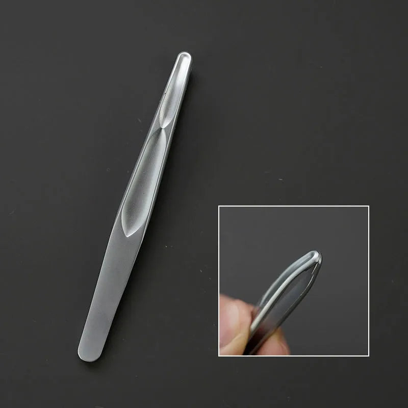Stainless Steel Flat Tip Eyebrow Tweezers | Precision Beauty Tool