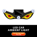 Solar Demon Eye Neon Ambient Light – Car Windshield Decor