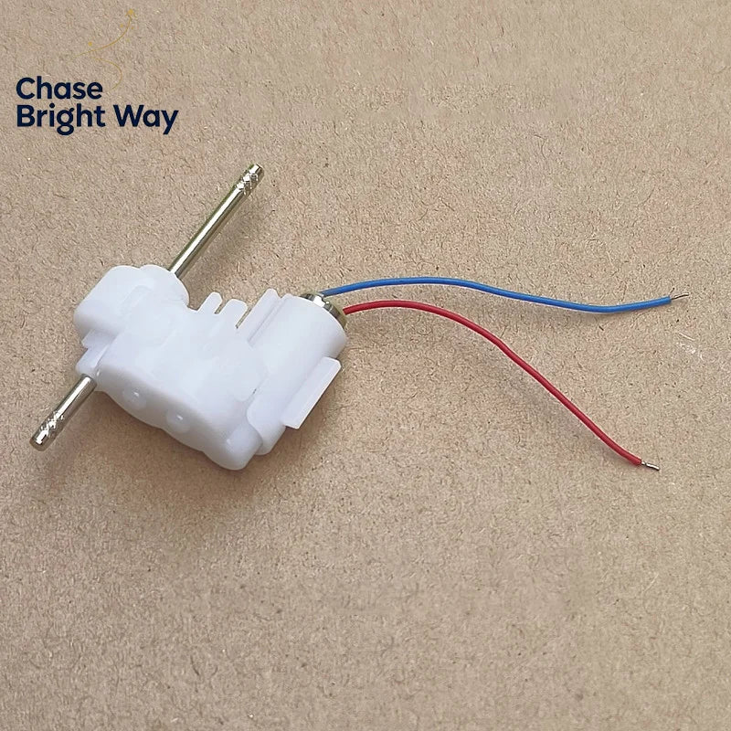 Mini 614 Coreless Gear Motor DC 3.7V 390RPM Dual Shaft DIY