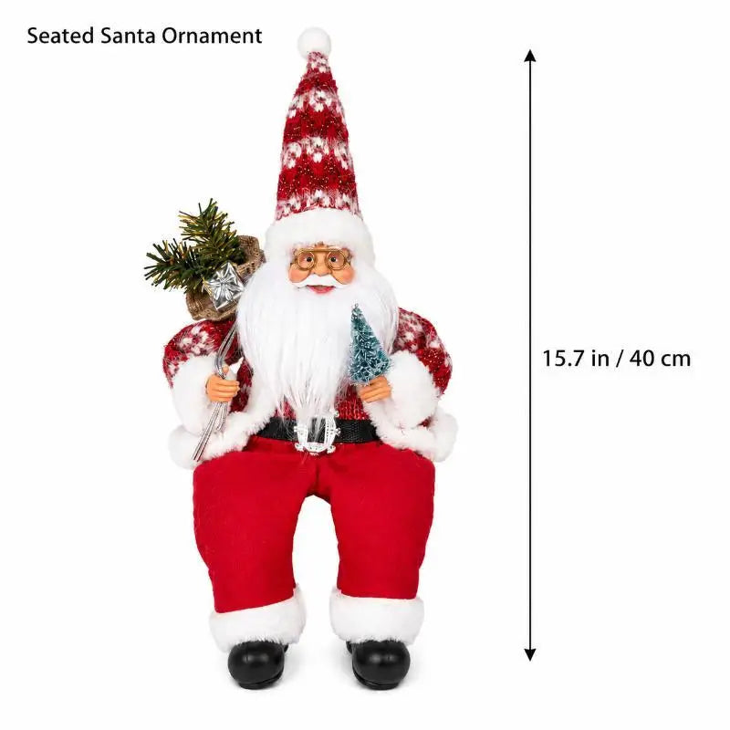 Santa Claus Standing Figurine | Outdoor Christmas Garden Decor