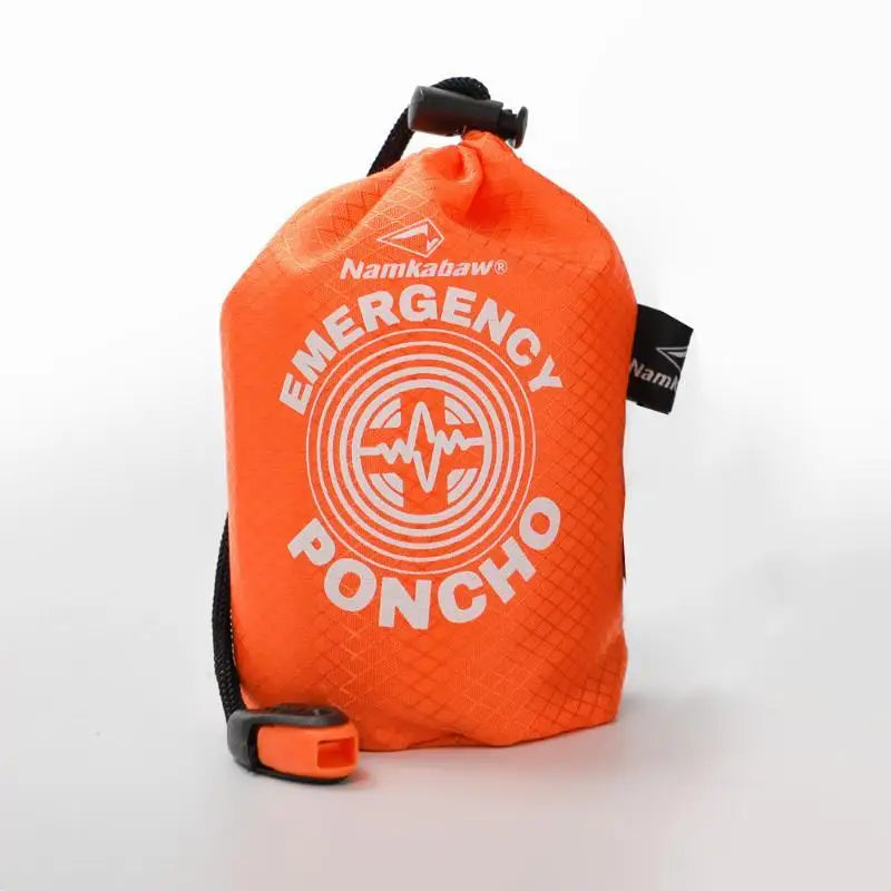 Thermal Emergency Waterproof Poncho with Storage Bag | Hiking