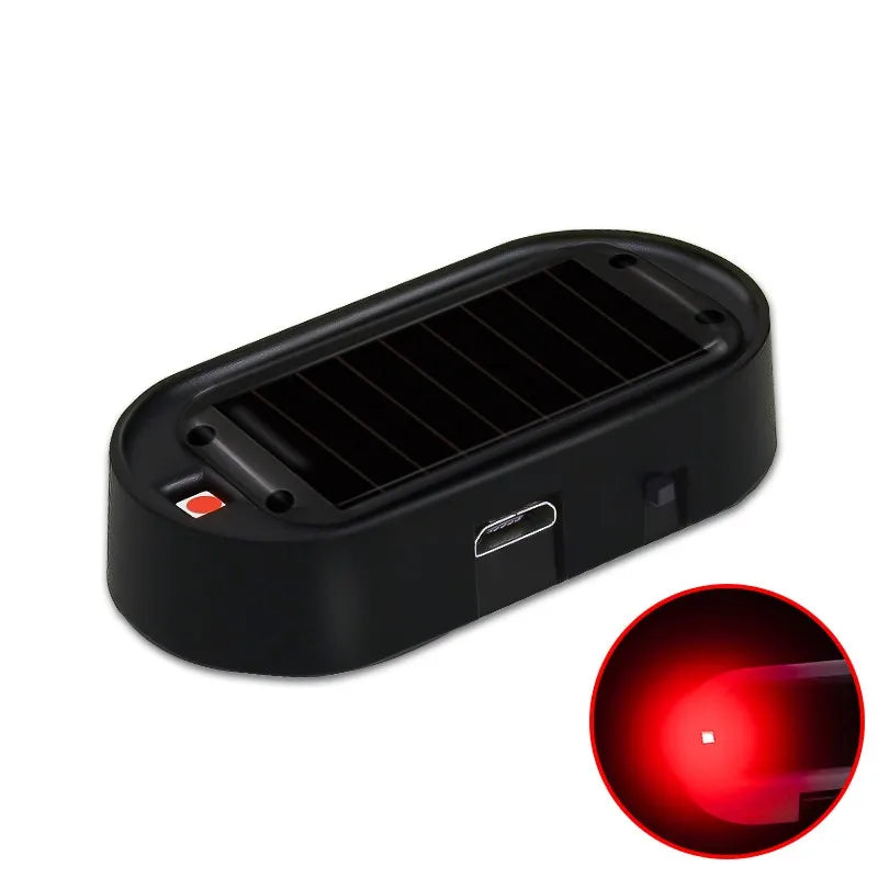 Solar LED Security Strobe Light – Car Motorcycle Truck