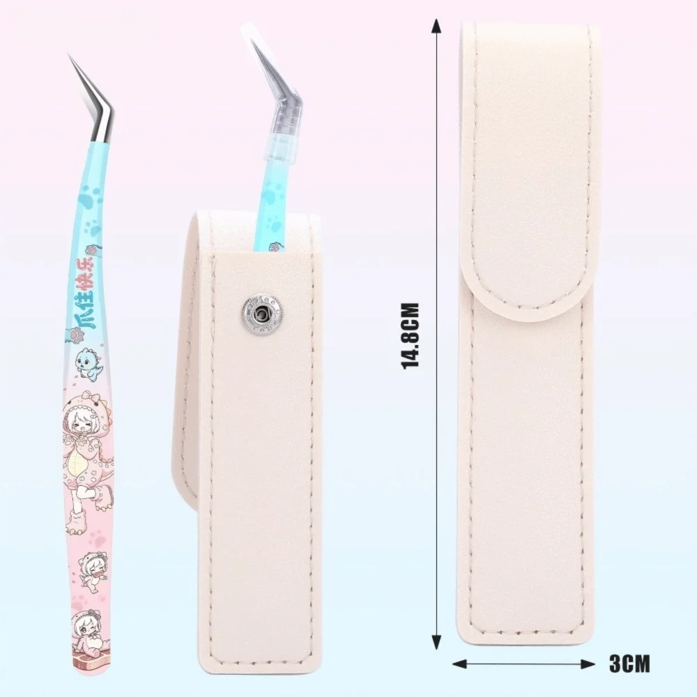 Stainless Steel Precision Tweezers – Fine Tip Beauty & Craft