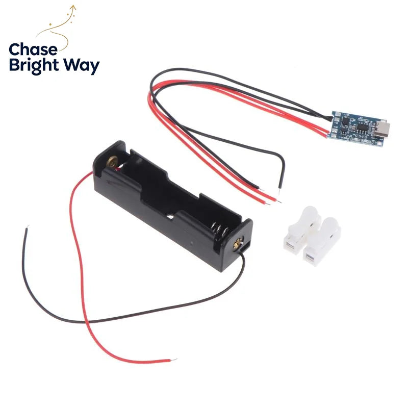 TP4056 18650 Lithium Battery Charger Module DIY Kit & USB Boost Board