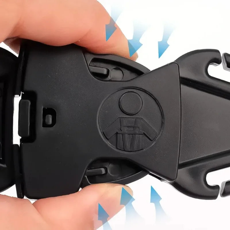 Child Safety Seat Belt Buckle & Chest Clip | SAMMY