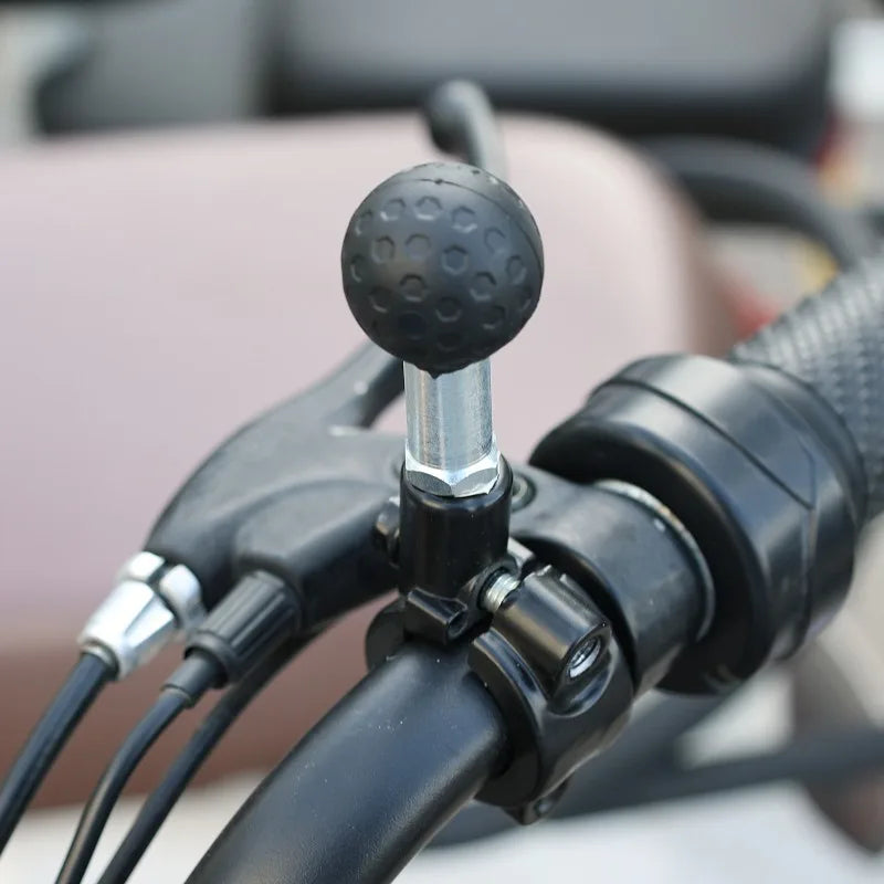 Motorcycle Ball Head Mount Adapter – M8/M10 Mirror Bracket