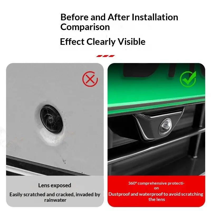 Universal Backup Camera Lens Protector Cover 2PCS – 360°