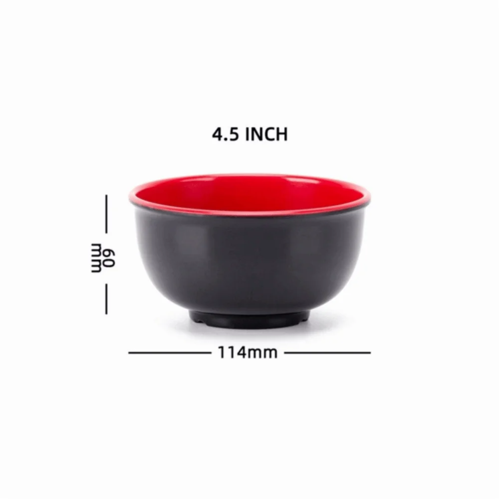 Japanese Style Melamine Bowls – Unbreakable Soup & Food Bowls