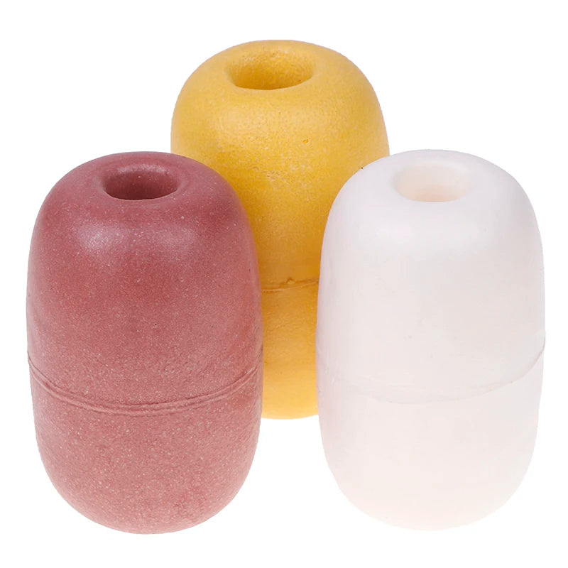 2-Pack Oval Foam Fishing Buoy Float – Crab Pot Marker 7×11cm