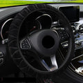 Short-Fur Plush Steering Wheel Cover – Winter Warm 37–39CM