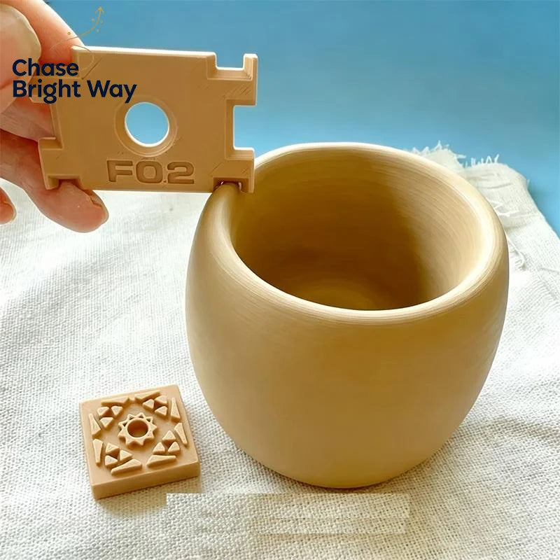 Pottery Clay Trimming Scraper – Multi-Size Non-Slip Ceramic Tool
