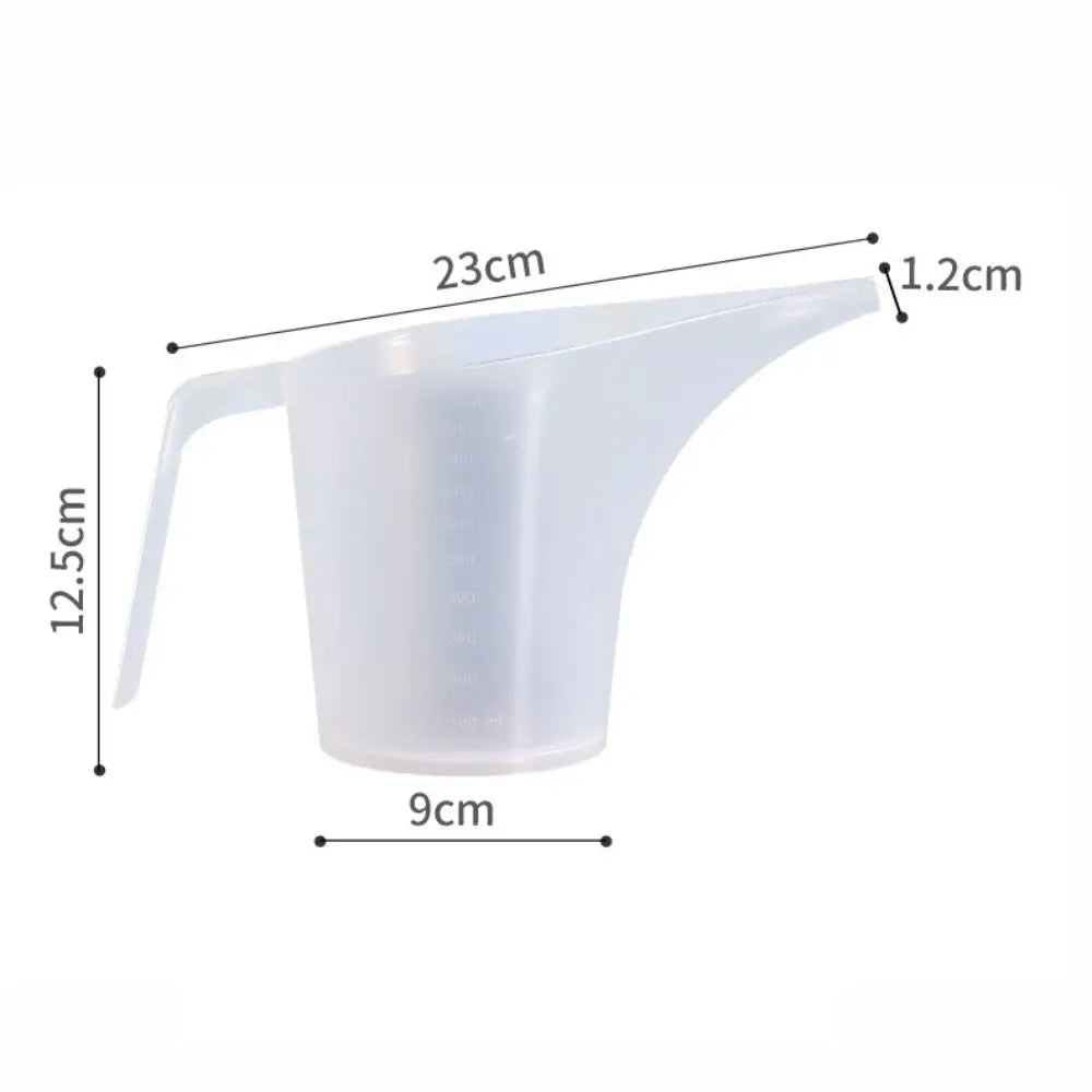 1000ml Graduated Plastic Measuring Cup – Long Spout Jug
