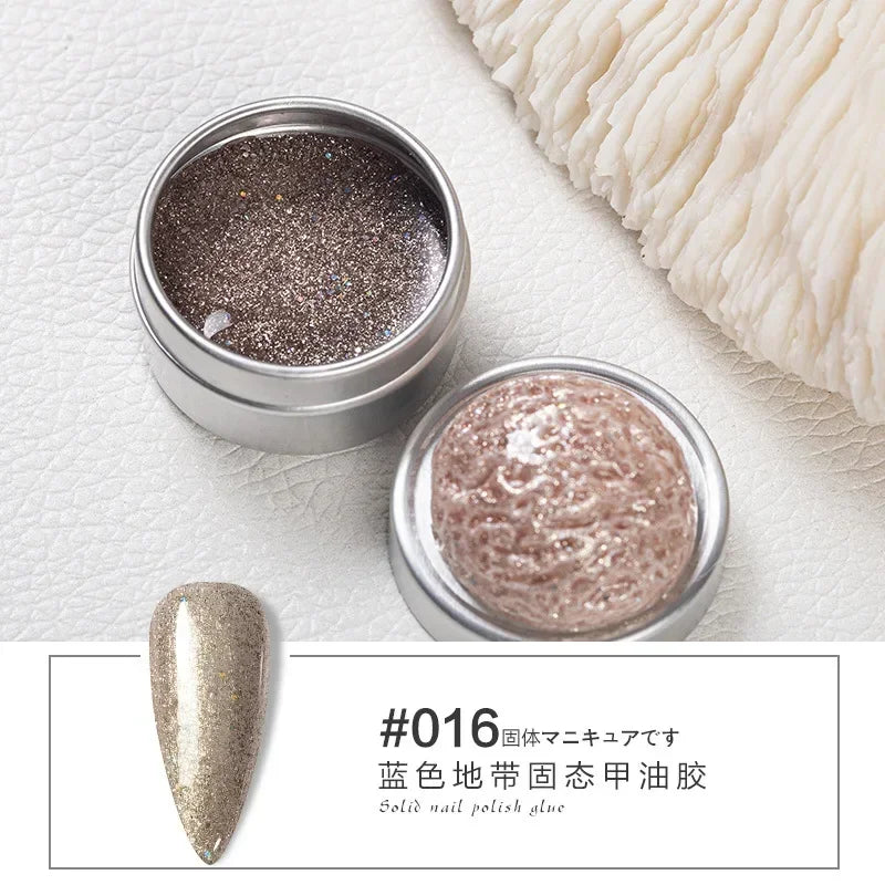 Handaiyan 64 Colors Solid Nail Polish Gel – Ice Cream Texture
