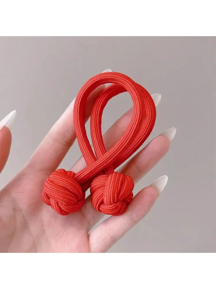 Women's Knotted Elastic Hair Bands & Scrunchies – High Ponytail
