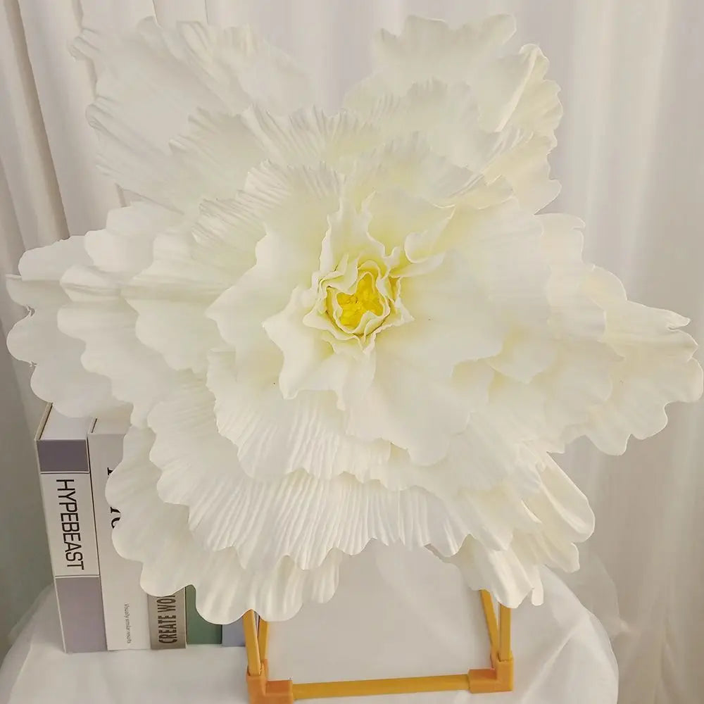 Giant 50cm PE Foam Rose Flower Head – Wedding Party Backdrop