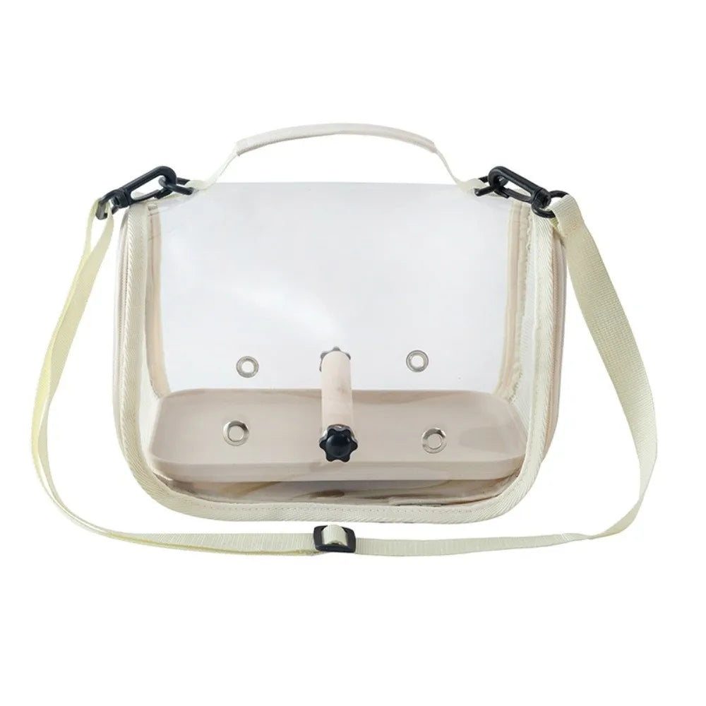 Foldable Breathable Mesh Bird Travel Carrier Cage | Portable