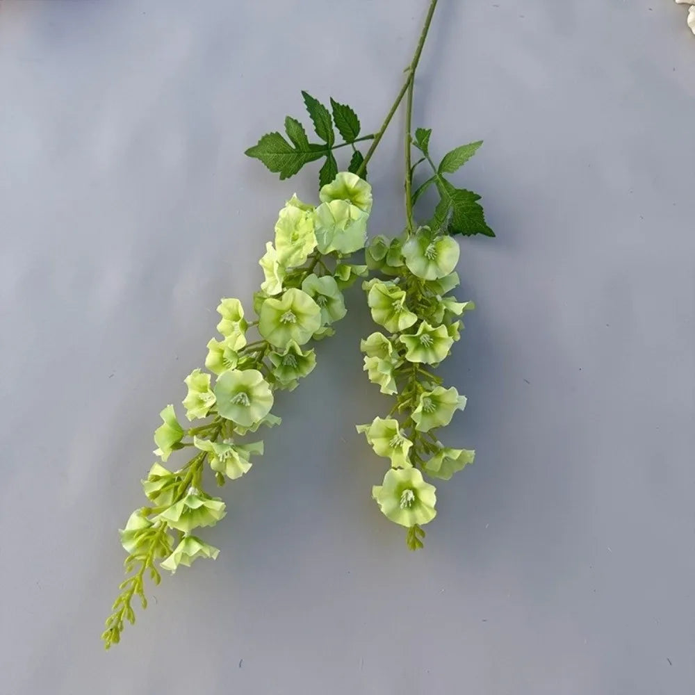 Pink Artificial Larkspur Silk Flower Stems – Faux Floral Bouquet