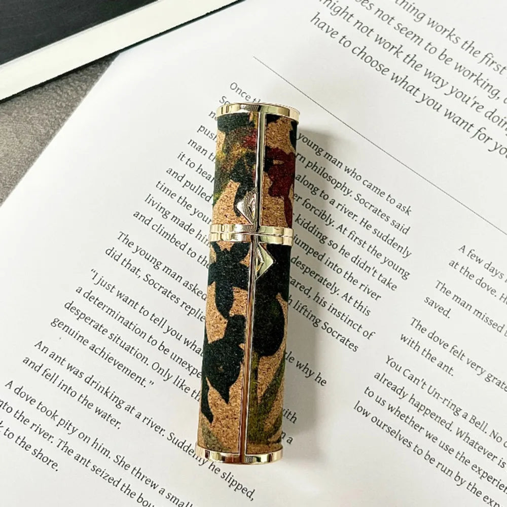Portable Leather 5ml Perfume Spray Bottle – Ultra-Fine Mist