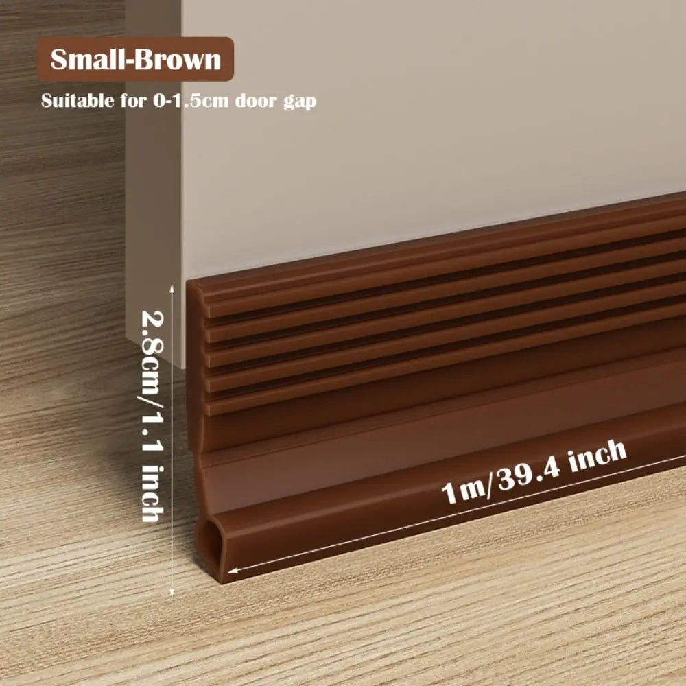 TPE Door Bottom Seal Strip – Draft & Insect Blocker 100cm