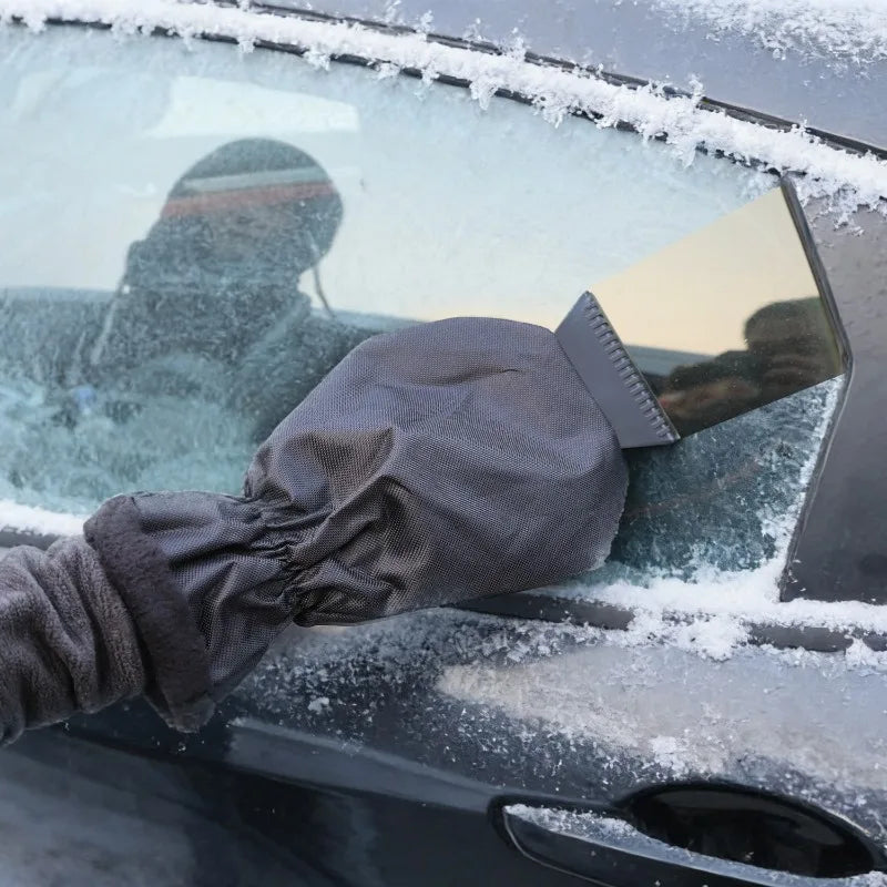 3-in-1 Snow Shovel Glove – Winter Car Ice Scraper Kit
