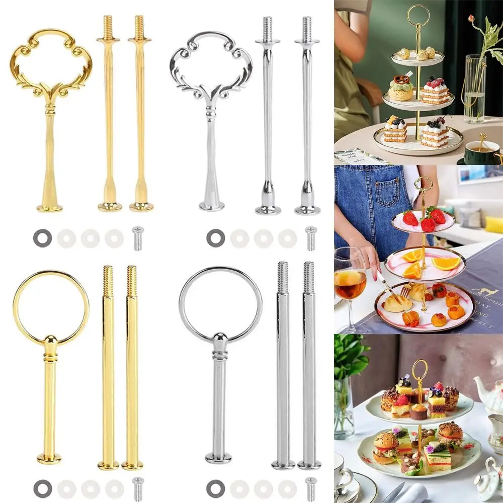 Zinc Alloy Cake Stand Handle – 2 & 3 Tier Cupcake Holder