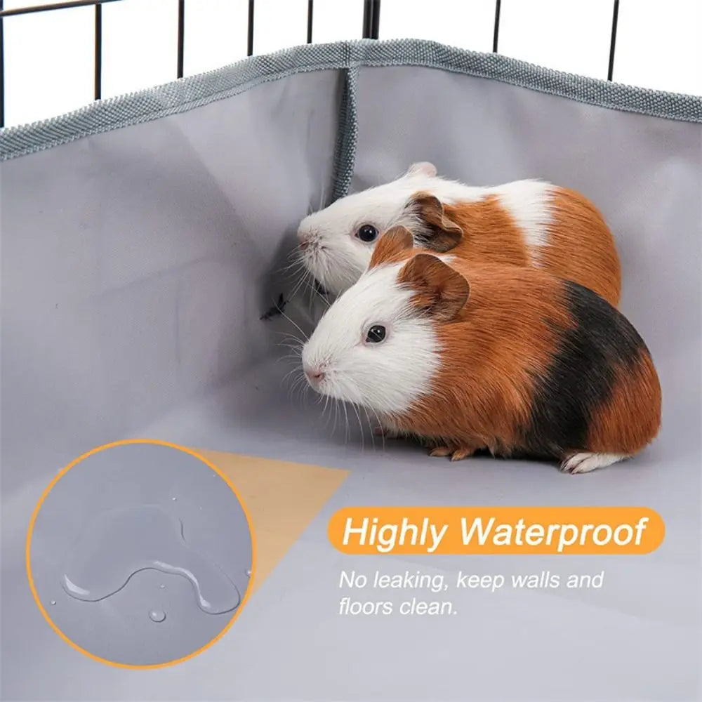 Waterproof Guinea Pig Cage Liner – Washable PVC Bedding Base