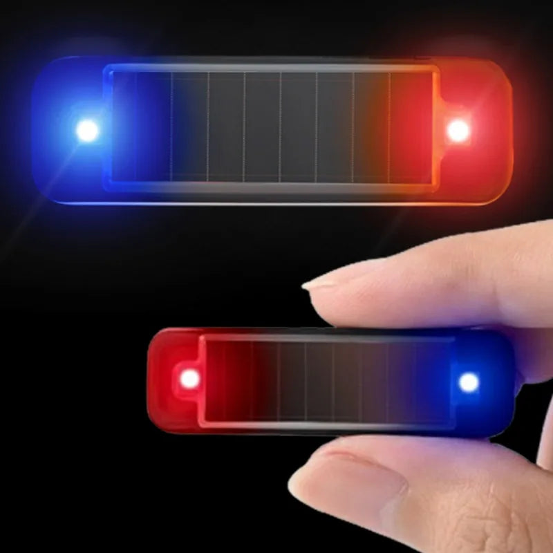 Solar LED Strobe Warning Light – Car, Motorcycle & Bike