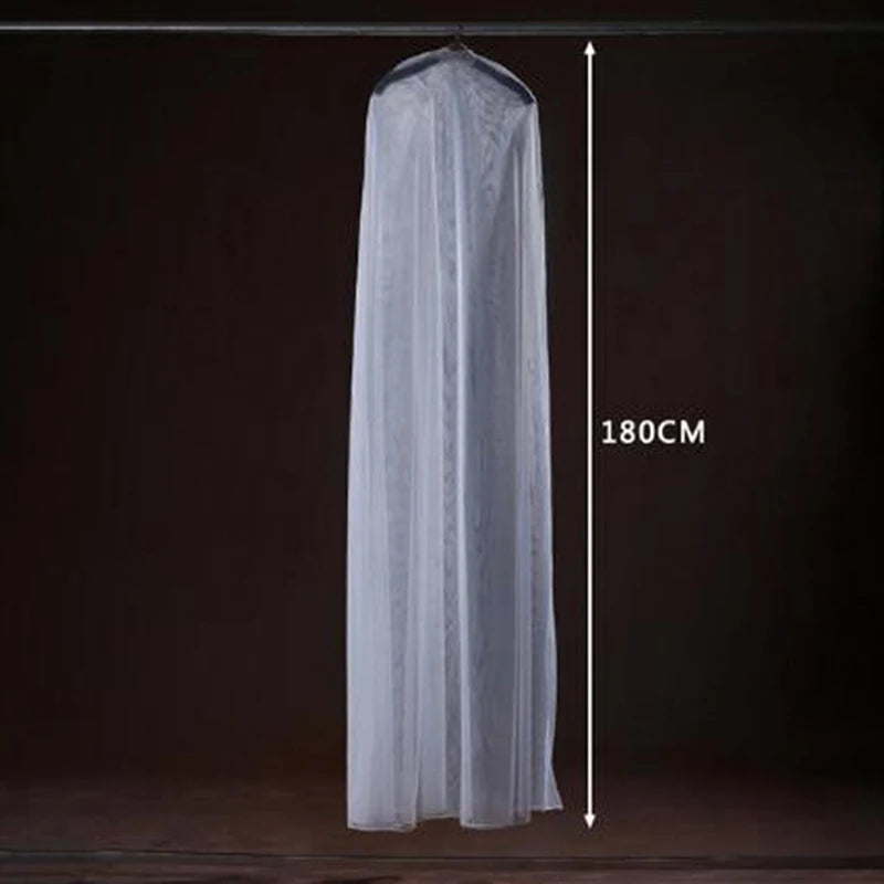 Tulle Dust Cover for Wedding Dress & Garments – 160–200cm