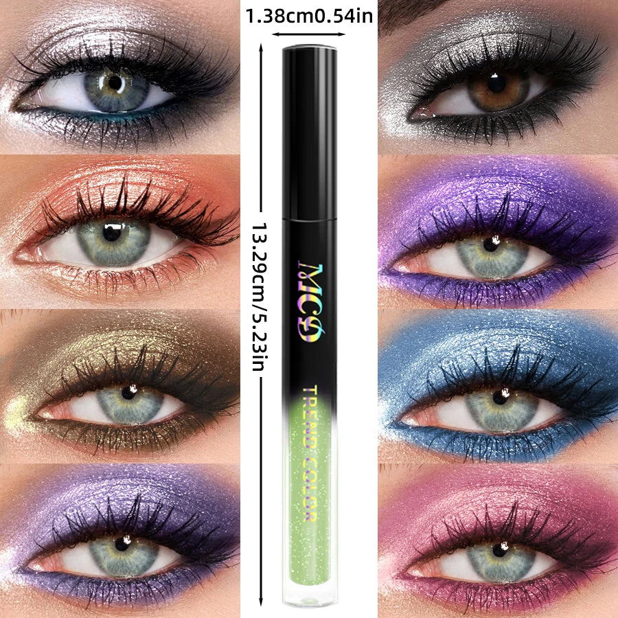 MCD Waterproof Liquid Eyeshadow Pen – 13 Glitter Shimmer Colors
