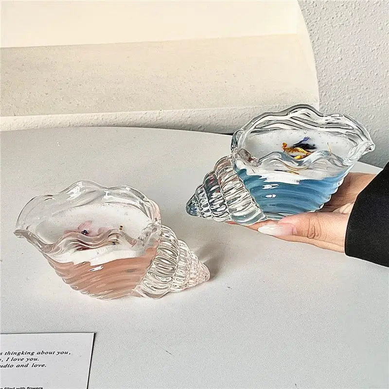 Conch Cocktail Glass – Coastal Creative Glassware for Drinks